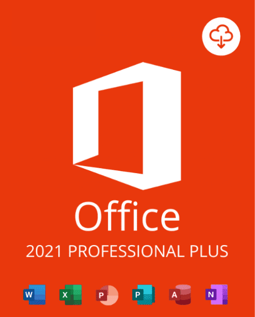 OFFICE 2021 PROFESSIONAL PLUS ACTIVATION KEY LIFETIME LICENSE - 1PC - Image 1
